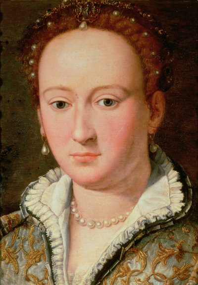 Porträt von Bianca Cappello, ca. 1580 von Alessandro Allori